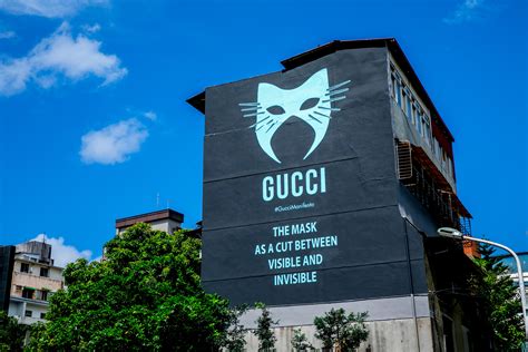 gucci mural taipei|Gucci Art Wall in Taipei .